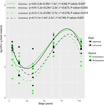 Functionality of Root-Associated Bacteria along a Salt Marsh Primary Succession